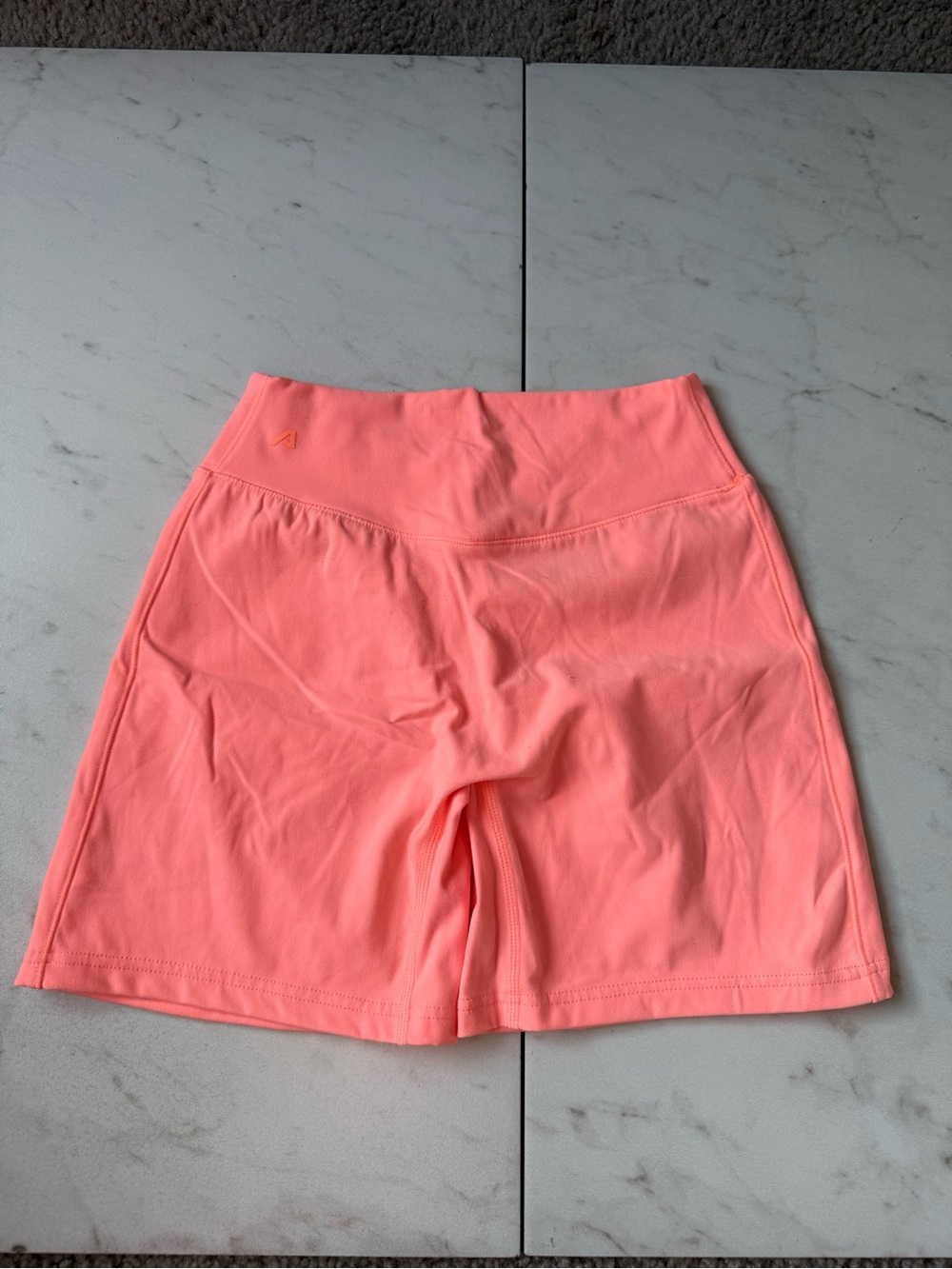 ALPHALETE Tenacity Shorts - size small - coral